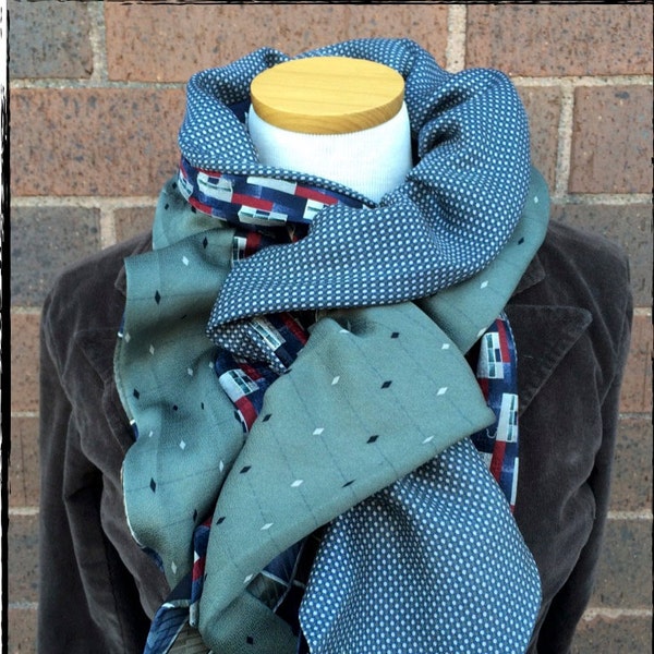 Necktie Scarf Sewing Pattern/Tutorial PDF Pattern Instant Download