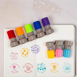 Comments & Encouragement Phrases, Teacher Classroom Stamp, School Teacher Stamp, Teacher Stamp, From The Classroom of Teacher Stamp