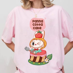 Cake Labubu PNG, Cute Labubu Art, Cartoon Digital Download File, Back To School Gifts