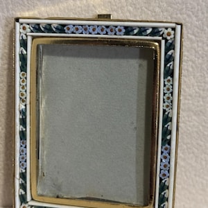 Vintage Micro Mosaic Italian , With Original Sticker Made in Italy,