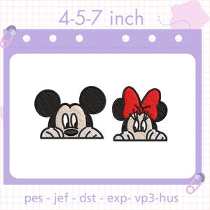 couple mouse Embroidery Designs, mouse lover Machine Embroidery Patterns, mouse Digital Embroidery Files, Embroidery File, Embroidery Design