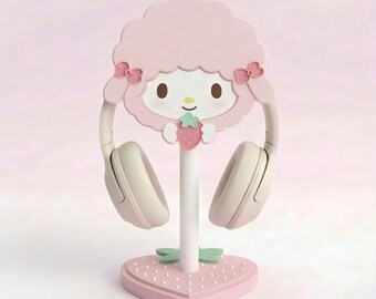 Custom-made headphone stand