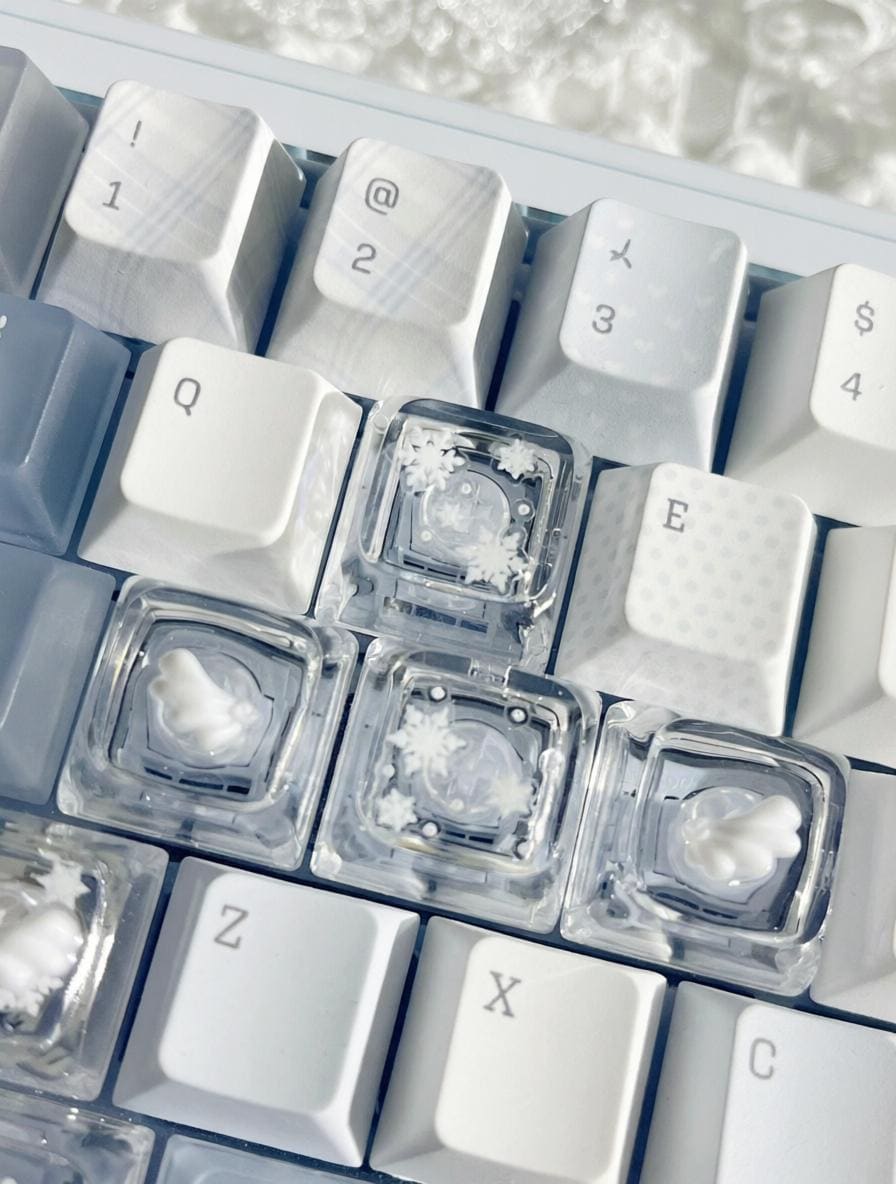 Lot De 3 Porte-clés Fidget Clavier – LED Colorées, Anti-stress, Portable, Cadeau Adulte Enfant