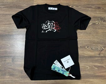 High Quality off White X Kaws T Shirt - Etsy
