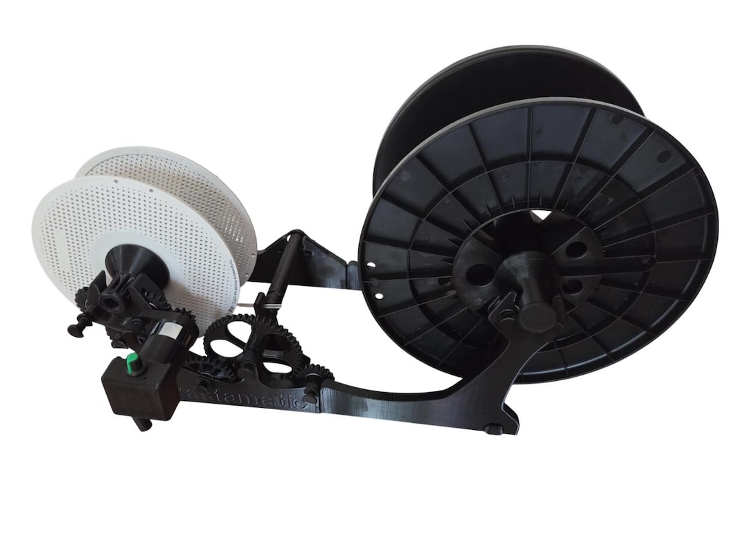 Transfer Spool Motorized 3D Printer Filament Respooler 5kg to 1kg Spool Winder ...