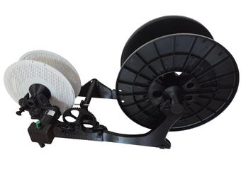Rebobinador motorizado de filamento para impresoras 3D de 5 kg a 1 kg, bobinador universal para transferencia.