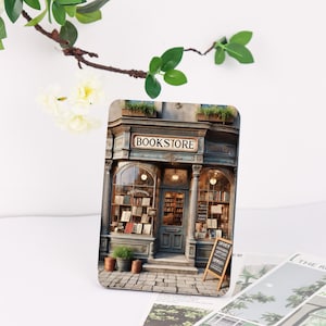 Cozy Book Store 2025 Personalized Kindle Case For Kindle 11/12th, Paperwhite 11/12th, Paperwhite 2024, Colorsoft| Auto Wake/Sleep Function