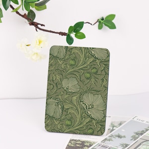 Green Poppy Trail 2025 Personligt Kindle-skal för Kindle 11/12th, Paperwhite 11/12th, Paperwhite 2024, Colorsoft | Automatisk väcknings-/vilolägefunktion
