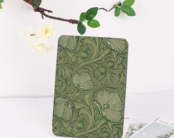 Green Poppy Trail 2025 Personalized Kindle Case For Kindle 11/12th, Paperwhite 11/12th, Paperwhite 2024, Colorsoft| Auto Wake/Sleep Function