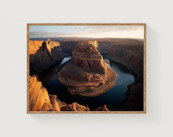 Horseshoe Bend Fotografie Druck - Arizona Canyon, Colorado River