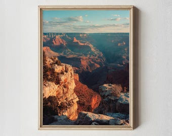 Grand Canyon Sunset Photography Print | Arizona Landscape Wall Art