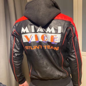 Handmade Ryan Gosling The Fall Guy Miami Vice Stunt Team Bomber Real Leather Jacket - Premium Quality | Christmas Gift | Men Leather Jacket