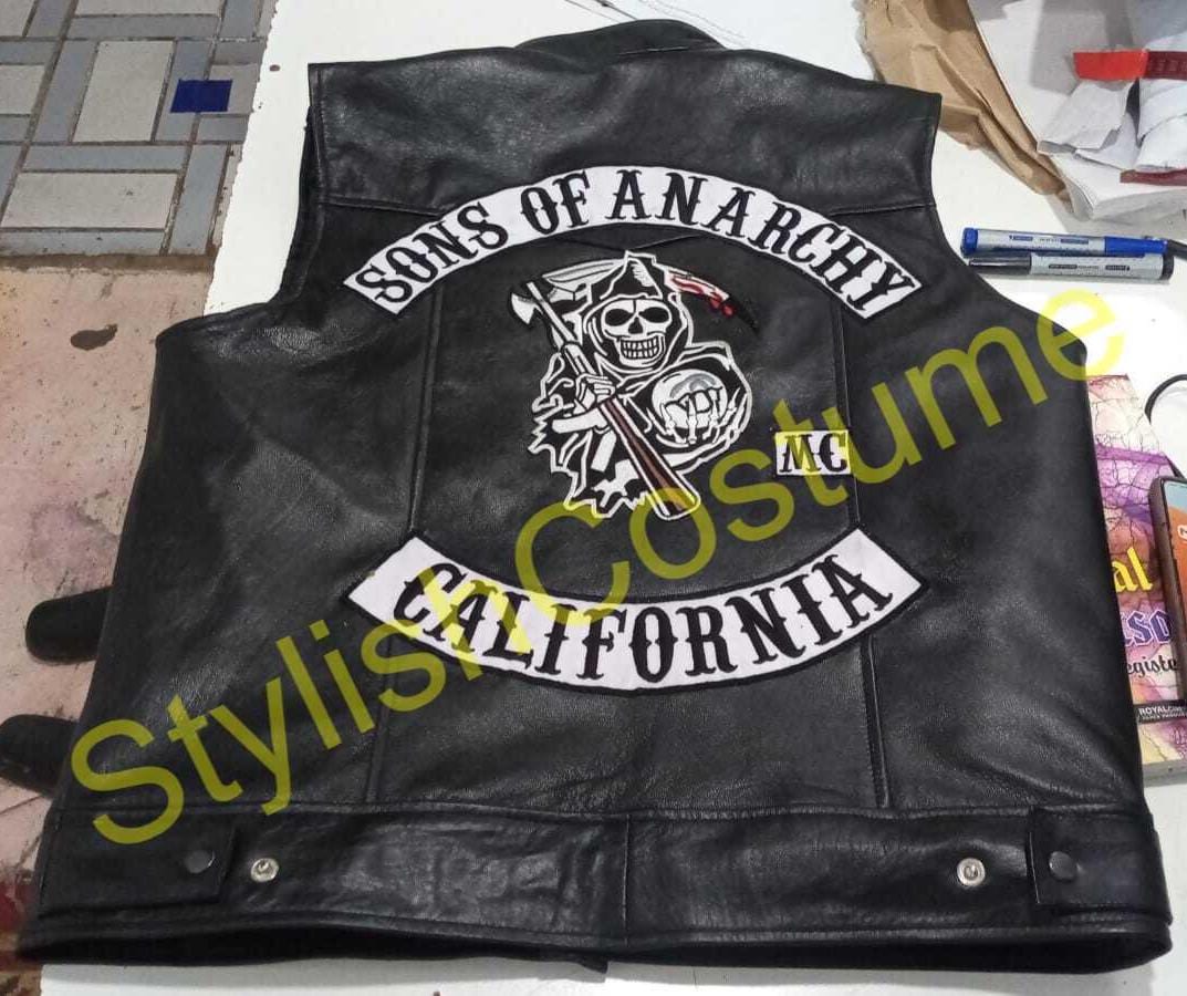 Sons of anarchy vest - Etsy 日本