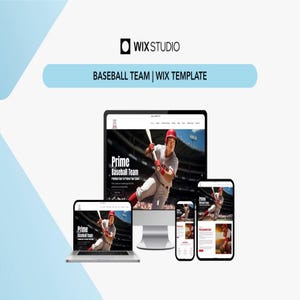 Baseball Team | Wix Studio Template