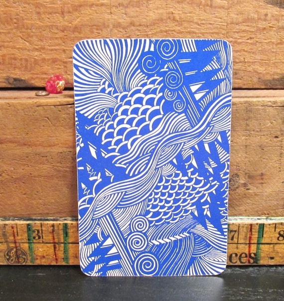 Aquarian TAROT the Fool Blue Back Cards 1970 AQ78 Palladini