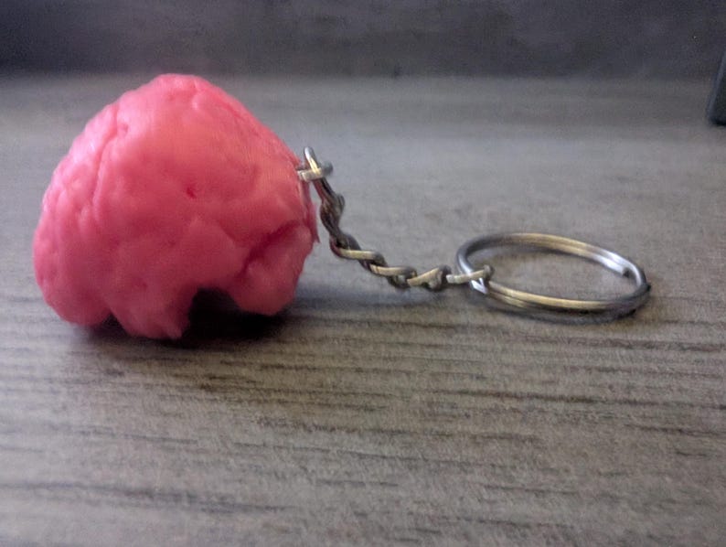 Brain Keychain