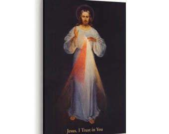 Kazimierowski Eugene,Divine Mercy,Christian Jesus print,art prints,Vintage art,canvas wall art,famous art prints,vertical narrow