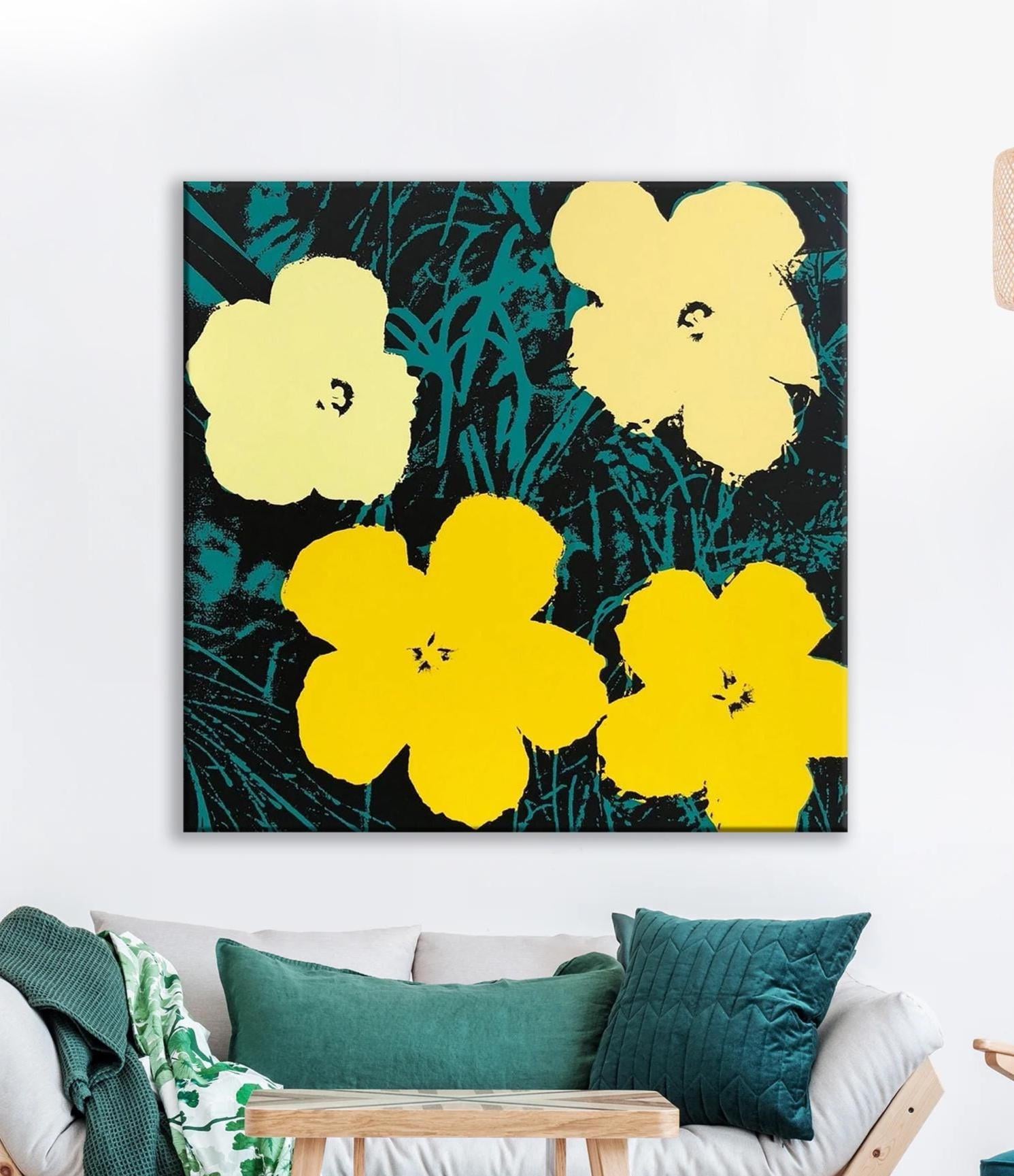アンディウォーホル　フラワー　公式複製　特大 Andy warhol flowers - Etsy 日本