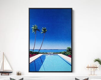 Hiroshi Nagai Poolside by Desert Print, Hiroshi Nagai Desert
