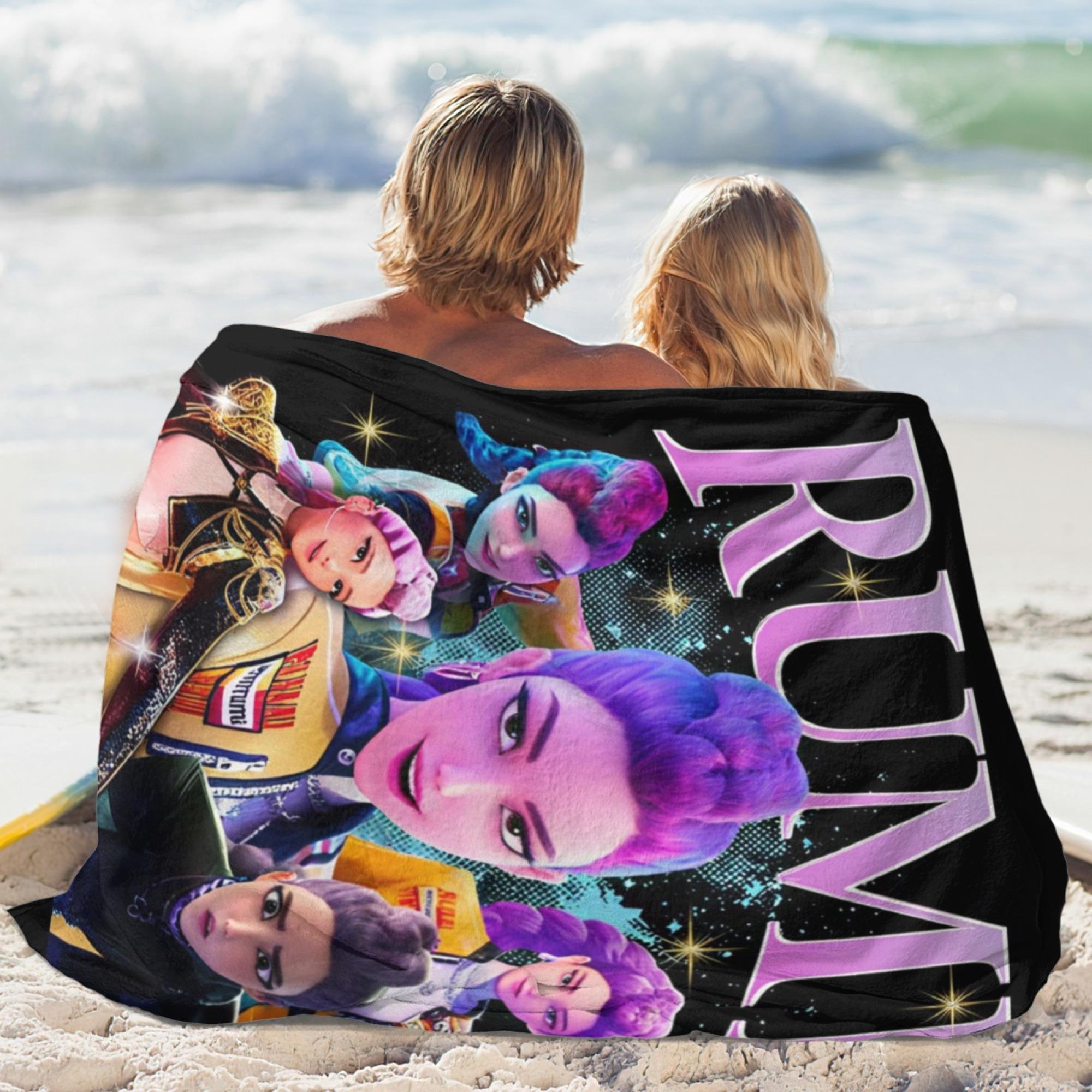 Kpop Demon Hunter Decke, Anime Girls Decke, Weiches, Warmes Geschenk Für Fans, Teen Girl Room Decor, Kpop Fun Geschenk, Geburtstagsgeschenk Für Tochter