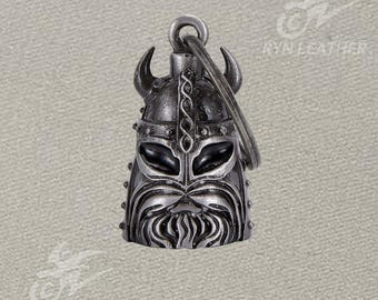 Motorcycle Bell Skull head Bravo Bells, Ride Bell, Biker Gift, Good Luck Charm