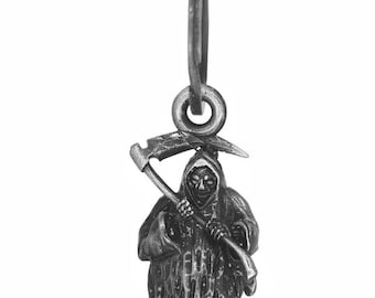 Grim Reaper Safeguard 3D Motorcycle Bell, Good Luck Light Weight, Impact Resistant