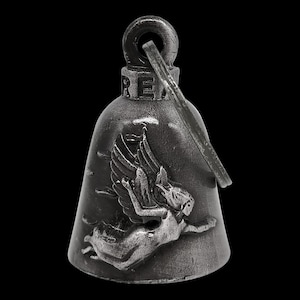 3D Motorcycle Bell: Lightweight Magnesium Alloy, Good Luck Charm