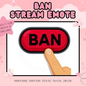 Tracking Emote - Ban Emote - Lustiges Stream Emote - Discord Emote - Für Streamer - PNG - Instant Download - Transparent