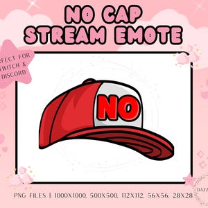 Tracking Emote, Kein Cap Emote, Lustiger Stream Emote, Twitch Emote, Discord Emote, Für Streamer, Transparente PNG, Instant Download