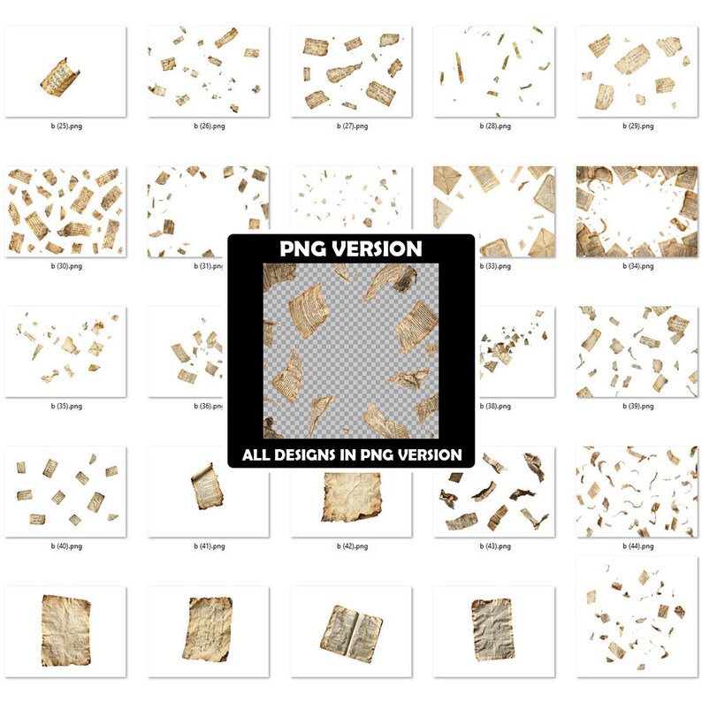 Flying Sheets Overlays, Flying Paper Overlay, Photoshop Overlays, Sheet ...
