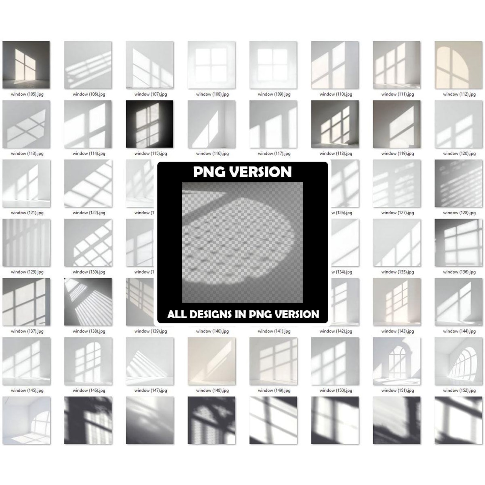 Patterned Window Overlay Window Shadow Overlays, Botanic Shadow Overlay, Maternity Backdrops ...