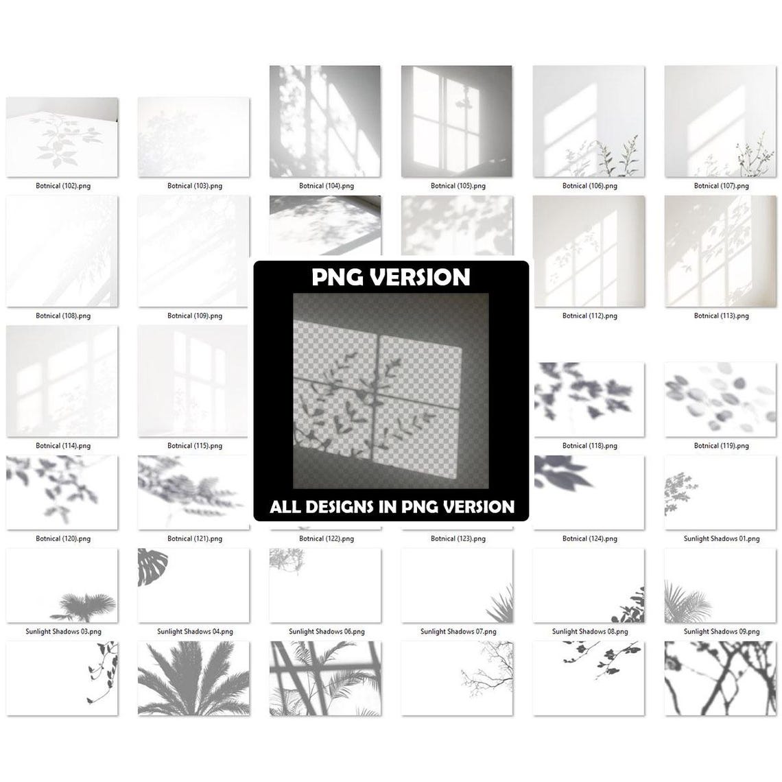 Patterned Window Overlay Window Shadow Overlays, Botanic Shadow Overlay, Maternity Backdrops ...
