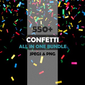 Confetti overlays, realistic confetti, falling confetti, golden, gold foil, New Years, party