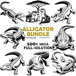 Alligator SVG, Alligator Head SVG ,Alligator Clip Art svg, Alligator Silhouette, Crocodile svg ,Crocodile Clipart ,Crocodile Silhouette Svg