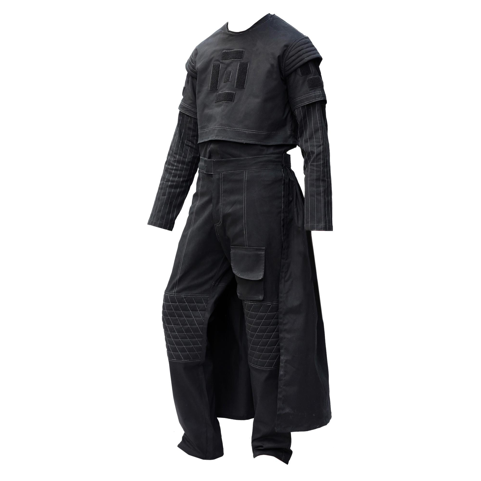 Mandalorian Star War Flight Suit Inspired Book of Boba Fett Costume Din Djarin Cosplay Bounty Hunter Outfit 3 Piece Flak Vest Suit