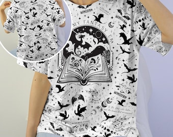 Fourth Wing Shirt, Fantasy Book Shirt, Dragon T-Shirt, Fourth Wing Merch, Bookish Tee, Fourth Wing Gift, Book Lover Shirt