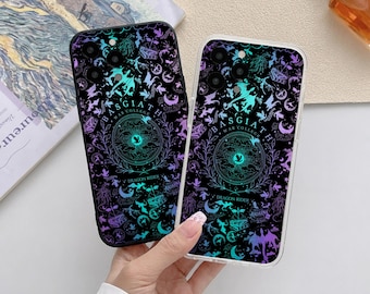 Funda para teléfono Basgiath War College, funda Fourth Wing Dragon Rider para iPhone, Samsung Pixel, accesorio de lectura de fantasía, regalos