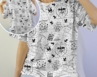 Vierter Flügel Shirt, Velaris Drachen T-Shirt, Bücherwurm Shirt, Fantasy Zitat Shirt, vierter Flügel Merch, ACOTAR Shirt, Lesegeschenk für Buchliebhaber
