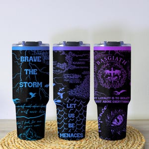 Fourth Wing Tumbler, Basgiath War College Mug, Onyx Storm Cup, Fourth Wing Merch, 20oz 40oz Coffee Tumbler, Dragon Rider Cup, Bookish Gift