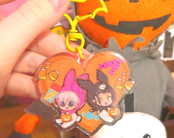 Gojo & Geto Halloween Anime keychain JJK Gojo Keychain