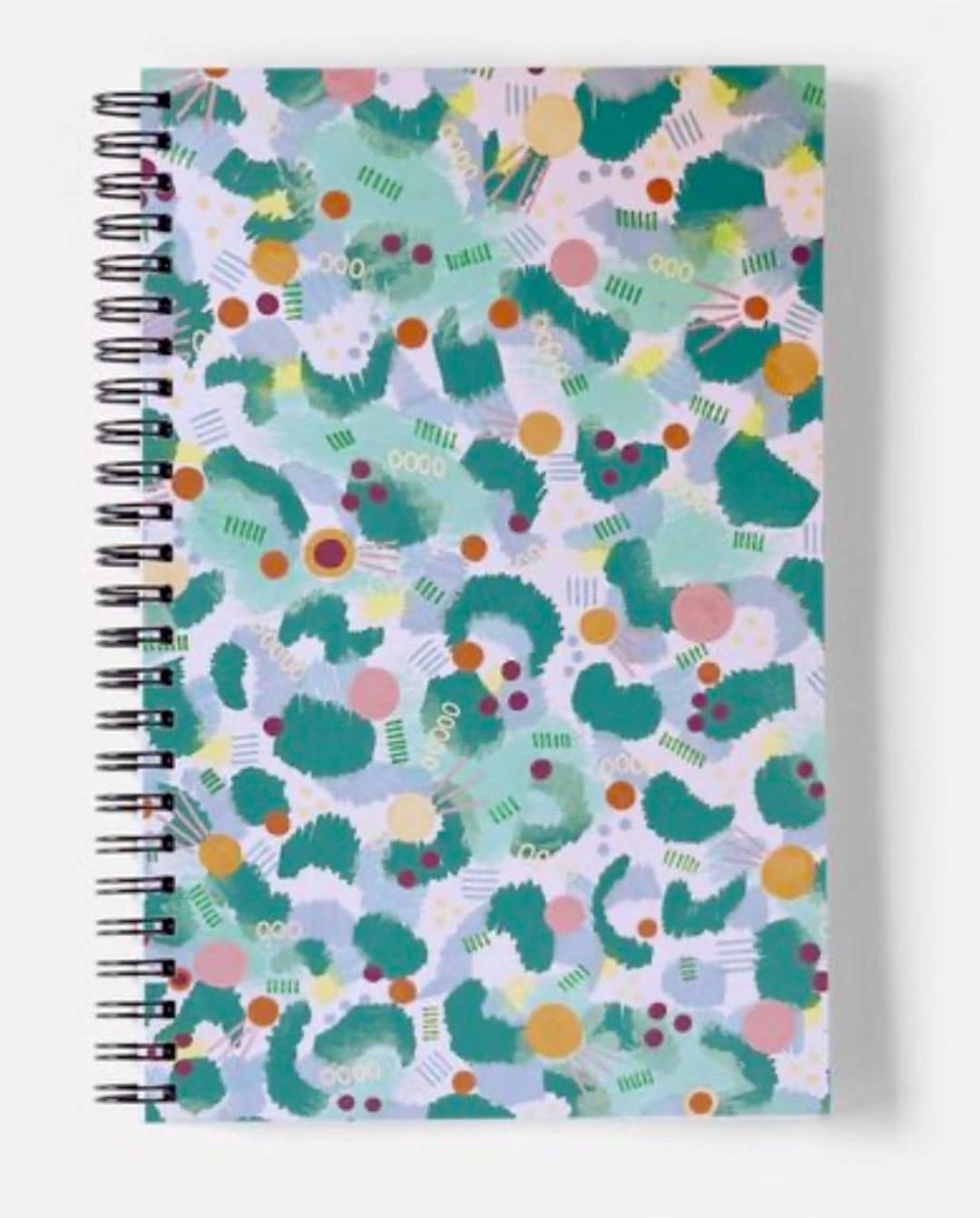 A5 Lined Notebook – Colourful Printed Cover – Artistic Stationery