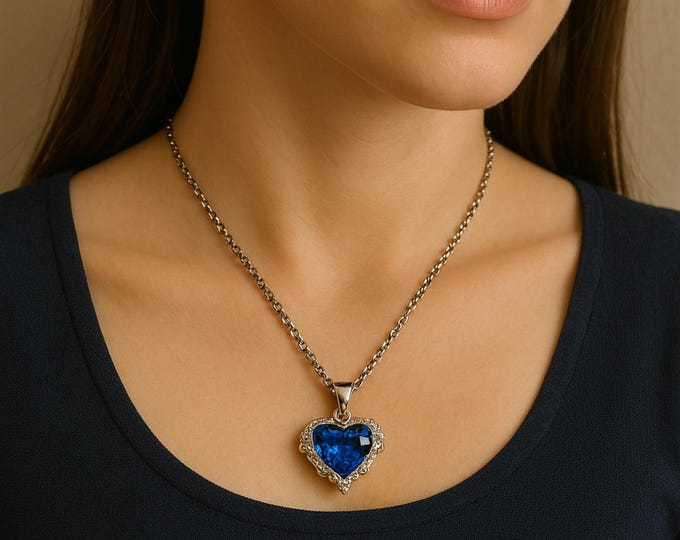 Timeless Stainless Steel Necklace with Zircon: Elegant Gift for Loved Ones