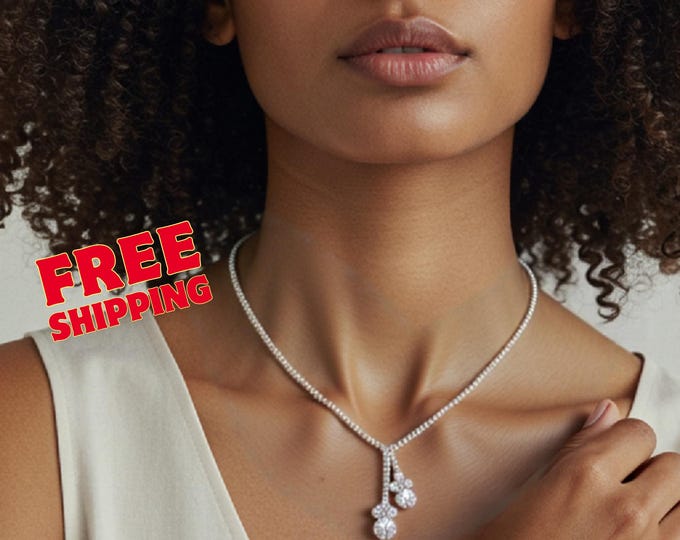 Stylish Necklace and Earrings Set: Trendy Boho Jewelry for Women, Perfect Gift for Weddings