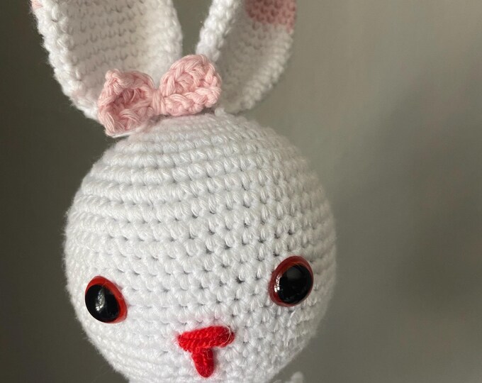 Crochet toy, Amigurumi, crochet pattern, Christmas gift Baby shower,Amigurumi rabbit