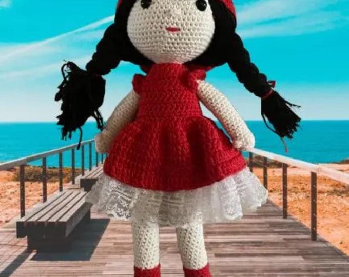 Crochet toy, Amigurumi, crochet pattern, Christmas gift Baby shower, Amigurumi baby girl