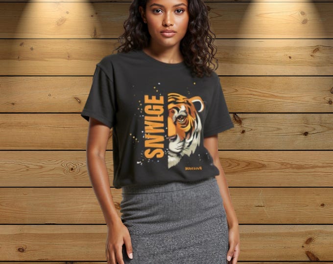 Tiger Graphic Tee – Unisex Animal Lover Shirt Gift