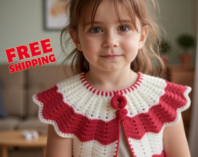 Handcrafted Crochet Baby Vest for Newborns - Cozy Winter Infant Sweater - Unique Shower Gift
