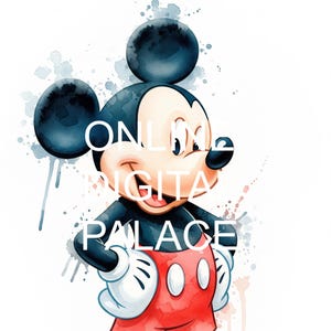 Mickey Mouse / Personaje de dibujos animados