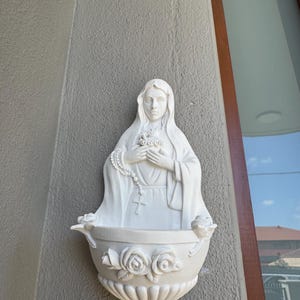 Holy water font