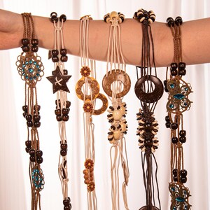Shell Macrame Belt - Etsy display picture 1